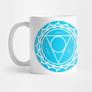 Throat Chakra - expression and communication Mug